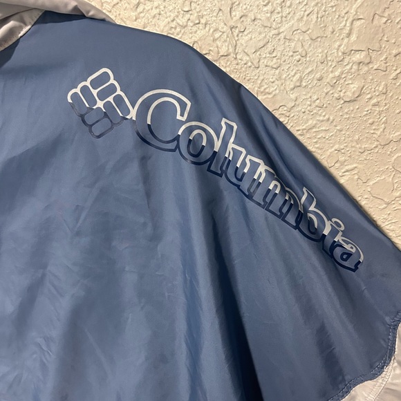 Columbia mens size XL blue windbreaker jacket. - Picture 3 of 5